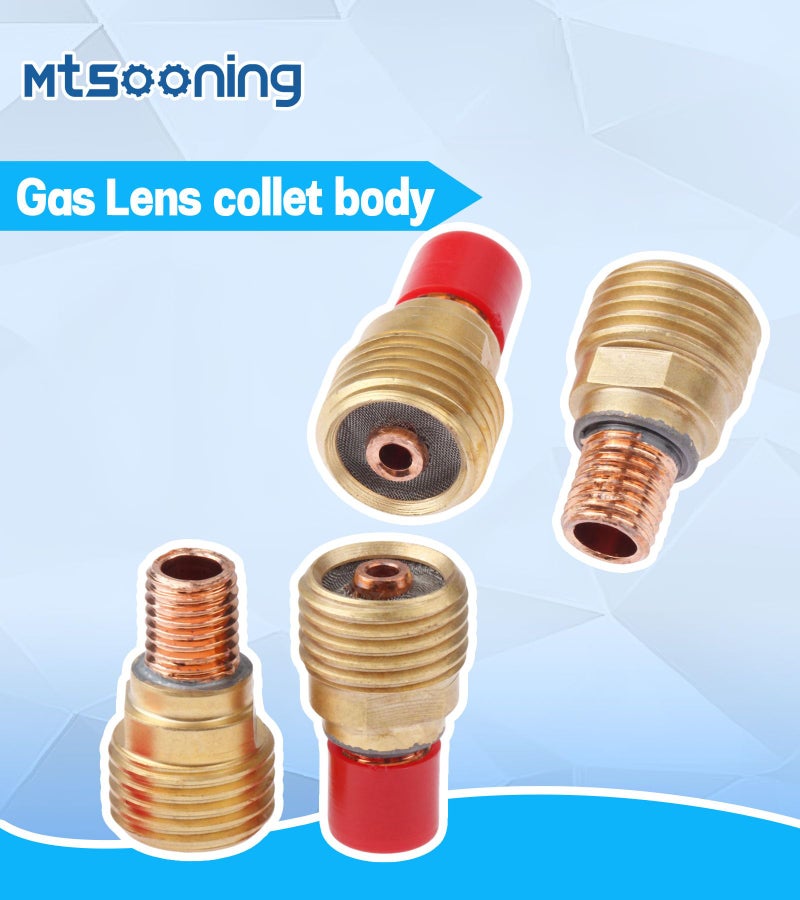 Mtsooning 5PCS 45V44 2.4mm(3/32inch) Tig Welding Gas Lens Collet Body for TIG Welding Torch WP-9/20/25 - Image 4